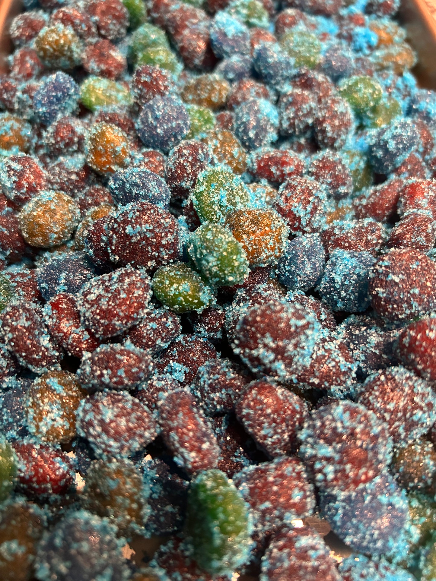 Sour Blue Raspberry Gushies